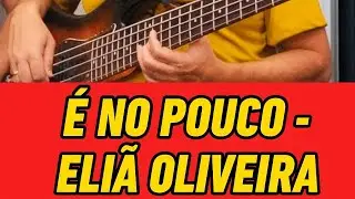 TIRANDO AS FRASES DA MÚSICA É NO POUCO - ELIÃ OLIVEIRA NO BAIXO.