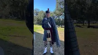 Regimental Pipe Major secured full-time job post graduation.