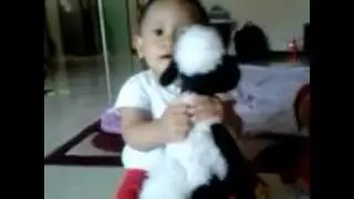 Cute Baby ( Qila and Shaun The Sheep Part I )