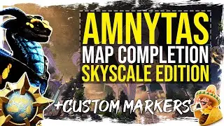 Guild Wars 2 - Amnytas Map Completion with Custom Markers