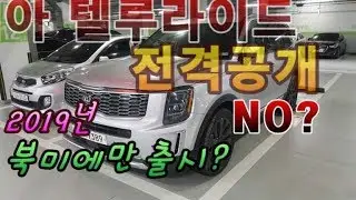 기아텔루라이드 완전공개(한국출시?)