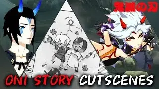 RED and BLUE Oni Story...【Genshin Impact Story】