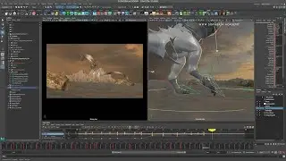 Week 04 - Animating the Dragons feet when landing (preview)