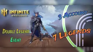 Дабл Лега открытия на трёх аккаунтах / Infinite Magicraid