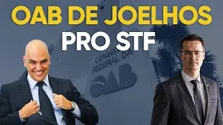 OAB joga a toalha, admite que STF comete abusos mas diz que não vai fazer nada