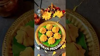 Modak | Mawa Modak | Home Made Mawa | Kesar Madak | Modak Recipe | Modak at Home | #shorts