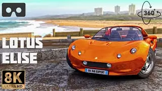 🏎️ Drive a Lotus Elise on a race track in VR [8K 360°]