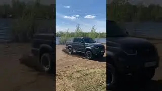 Типа дрифт УАЗ Патриот!