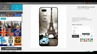 Personnaliser la Coque de Protection du Huawei Honor 10