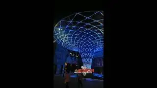mushroom led light project