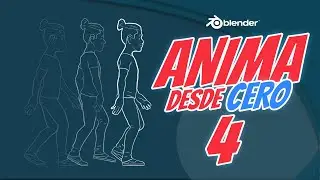 ANIMA DESDE CERO 04 GUIA WALKCYCLE GENERICO, TIPS DE PROCESO ANIMACION Y SHORTCUTS UTILES