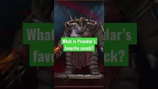 What is Prundar's favorite snack? 