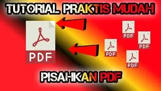 🔴CARA PISAHKAN PDF YANG TERGABUNG SECARA CEPAT PRAKTIS DAN SANGAT MUDAH CUMA PAKAI HP‼️
