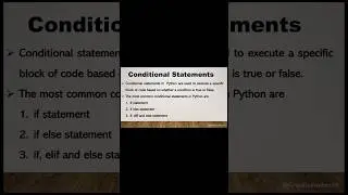 Conditional statements in python|if,if...else,if..elif..else statement| Creative Notes