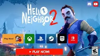 Hello Neighbor 2/Привет сосед 2-демо геймплея. Short gameplay demo