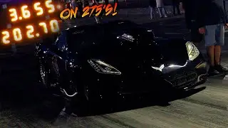 Mo Hall goes 3.65 on 275 Drag Radials - Cecil County Dragway!