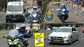 ✌🏻🇫🇷 Franse Gendarmerie begeleidt Le Tour de France Femmes in Rotterdam! #1620