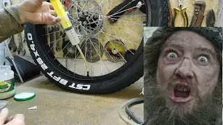 Fatbike безкамерка для жебрака.
