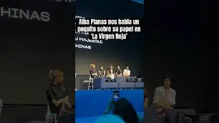#AlbaPlanas nos comenta como ha sido conocer a #HildegartRodriguez en #LaVirgenRoja