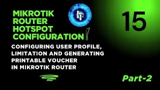 MikroTik Hotspot Configuration | Create Users & Generate Vouchers Using User Manager | Full Tutorial