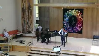 The Sakura Singers Annual Concert 2024-05-11 #2 Piano Solo, Violin and Piano Duo