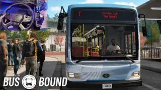 BUS BOUND: Add Bus Stops/District Upgrade|HORI Truck Control System|PXN Button Box|Gameplay|Ep2