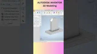 AUTODESK INVENTOR 3D MODELING #autodeskinventortutorial #autodeskinventor #cadcamtutorials #3dcad