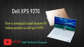 How to  Reinstall Reset a Dell XPS 13 to Factory Settings ║ Windows 10  without pendrive #dellxps13