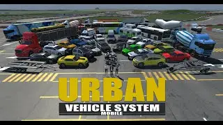 Urban Vehicle System - Asset for Unity 2022.