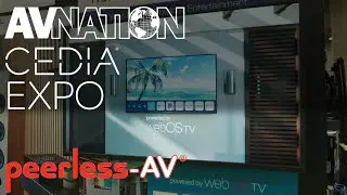 Peerless-AV Takes Your Smart TV Outside | CEDIA Expo 2022