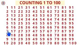 Learn to Counting 1 to 100 | 1 से 100 तक गिनती | 1 to 100 Counting | 123 numbers | one two three