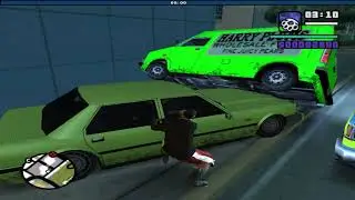 Спидран GTA SA Rainbowmaizer и Chaos Mod Лос Сантос 11