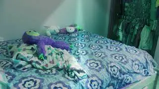Messy bed
