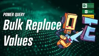 Power Query - Bulk Replace Values in One Step 🔄📊