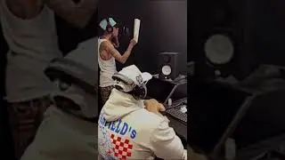 Santa Fe Klan Grabando Cancion Para Maya 💔😭”Separaos” #santafeklan #rapmexicano