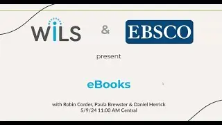 WiLS and EBSCO present: eBooks
