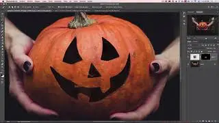 Montaje fotográfico para Halloween