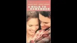 Opening to A Walk to Remember 2002 VHS [Warner Bros.]