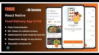 Foodie   Food Delivery React Native CLI Ui Kit 
