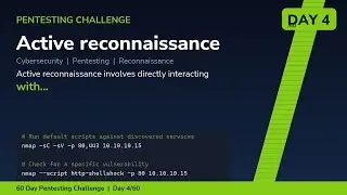 Active Reconnaissance: Port Scanning and Service Detection