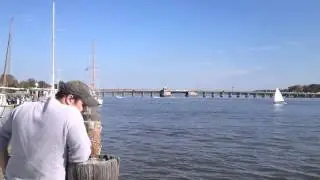 Smith Island Crab Skiff race in Chestertown, Maryland Nov. 2, 2013