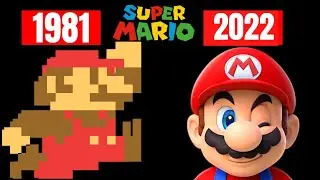 🍄 TODOS los JUEGOS de MARIO BROS (1981-2025) EVOLUCIÓN de SUPER MARIO BROS