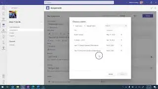 Creating OneNote page Assignments using Microsoft Teams