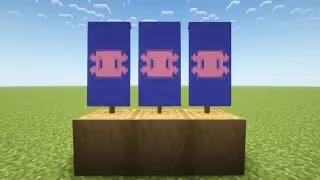 Minecraft Axolotl Banner Tutorial! | Minecraft Banner Tutorials🔥🔥.