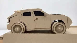 Amazing Cardboard copy of Mercedes AVTR. From idea to realization