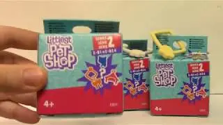 Распаковка коробочек LPS/ Littlest Pet Shop
