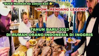 Tahun Baru 2023 Di Rumah Mbak Yuni, Bule: Urat Malu Saya Putus TAMBUAH CIEK 😂