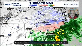 Morning Winter Storm VLOG 1/8/2024: Colder and drier trends mean mostly snow but lighter amounts.