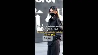 Chinese mask girl attitudes Mafia girl attitude 