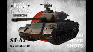 ST-A3. Japan. WAR THUNDER. 100 WONDER SHOTS.